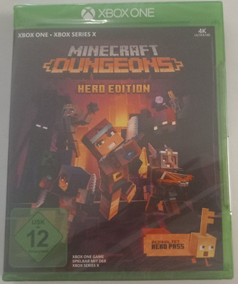 Minecraft Dungeons Hero Edition XBox One XBox Series X Neu OVP