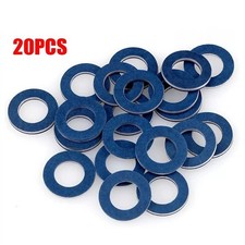 Toyota Prius Tundra 90430-12031 Oil Drain Plug Gasket Set 20-pack Crush Washer Toyota Prius Tundra 90430-12031 Oil Drain Plug Gasket Set 20-pack Crush Washer