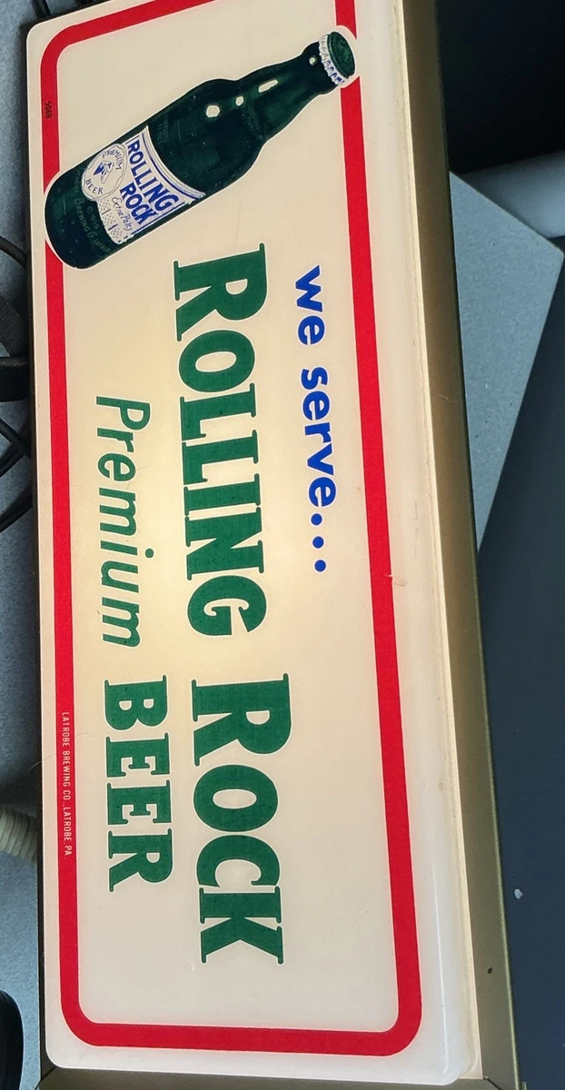 アンティーク　サイン　プレート　看板　ROLLING ROCK ビール　アメリカ Collectible Rolling Rock Signs & Tins for sale | eBay