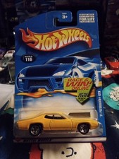 Hot Wheels Plymouth GTX/Roadrunner 71 Series Yellow/