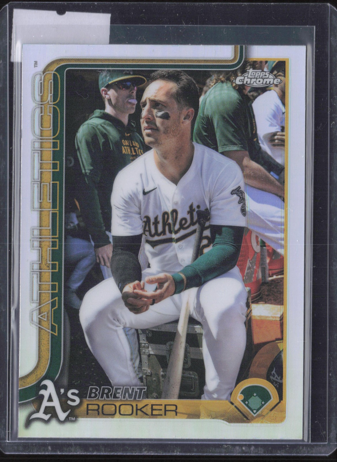 Brent Rooker 2025 Topps Chrome Image Variation #54 SN