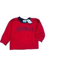 Thomas Friends Red Cotton Knit LS Crew Neck T-Shirt Thomas Logo 2t Y2K