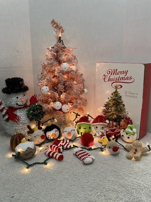 Advent Calendar 12 Days of Christmas Ornaments Amigurumi Handmade