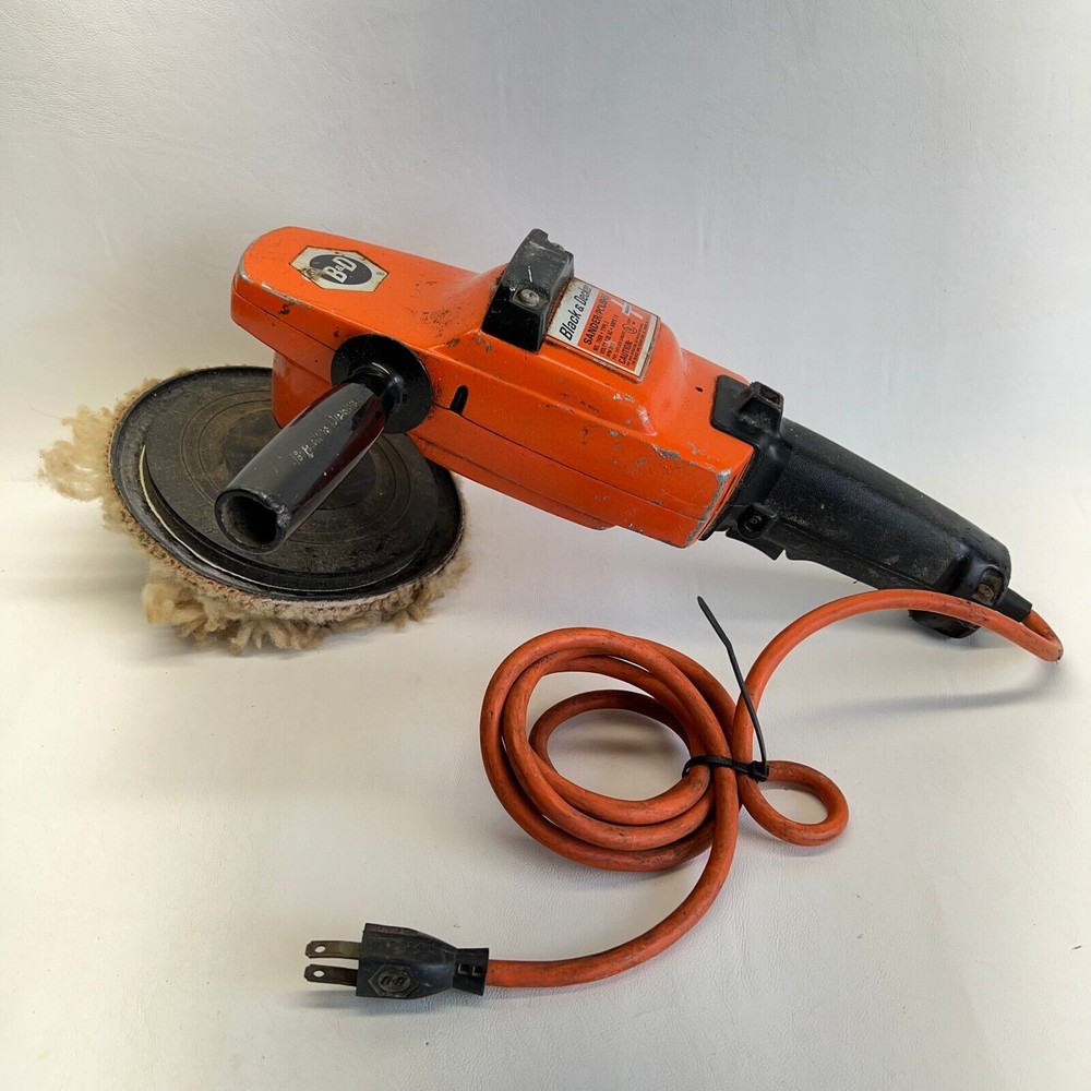 Vintage Black & Decker 7960 Sander Polisher 7.0Amp Metal Body 120V