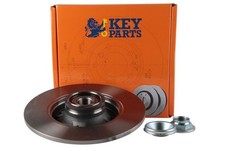 KEY PARTS KBD5808S Brake Disc Rear Fits Citroen C3 C4 DS Opel Peugeot Vauxhall
