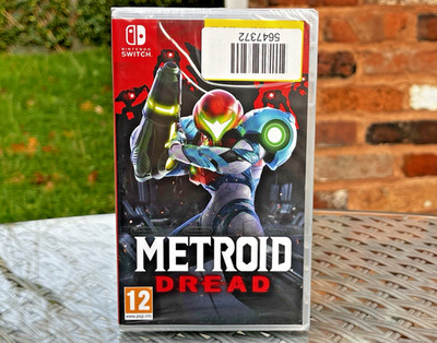 NINTENDO SWITCH METROID DREAD UK PAL *BRANDNEU FACTORY SEALED* SAMUS ARAN 2021