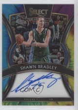 2019 Panini Select Signatures Tie-Dye Prizm 10/25 Shawn Bradley #SG-SBD Auto s3g