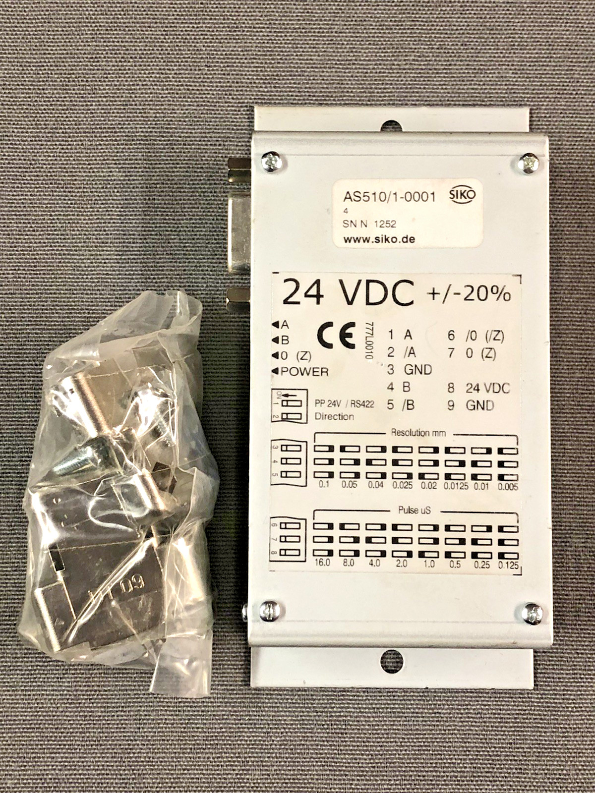 SIKO AS510/1-0001 Translation Module Incremental Interface 5um Max. Resolution