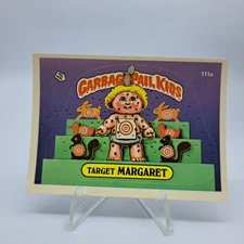1986 Garbage Pail Kids OS3 Target Margaret #111a