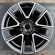 Genuine BMW i4 R18 Style 858M Rear Alloy: 8747303