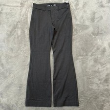 NWT Old Navy High Rise Pixie Flare Secret Smooth Pockets Pants 2 Petite 2P Gray