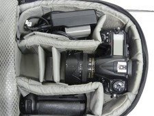 Nikon D300 DSLR Camera / Nikkor 18-70mm/D-10 Grip/Charger/Lowepro Backpack/Manua