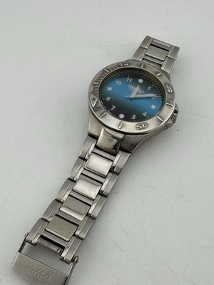 Marc Ecko MS-0059 Stainless Steel Wristwatch Blue Dial Quartz Working