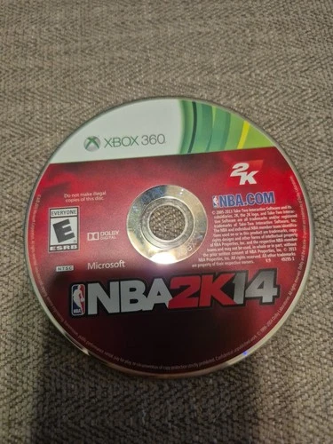 NBA 2K14 (Microsoft Xbox 360, 2013) DISC ONLY, NO USPS TRACKING