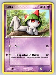 Ralts 59/108 EX Power Keepers Common