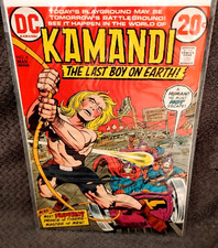 KAMANDI : LAST BOY ON EARTH #4 VF 1973 DC Comics - Jack Kirby - Etrigan cameo