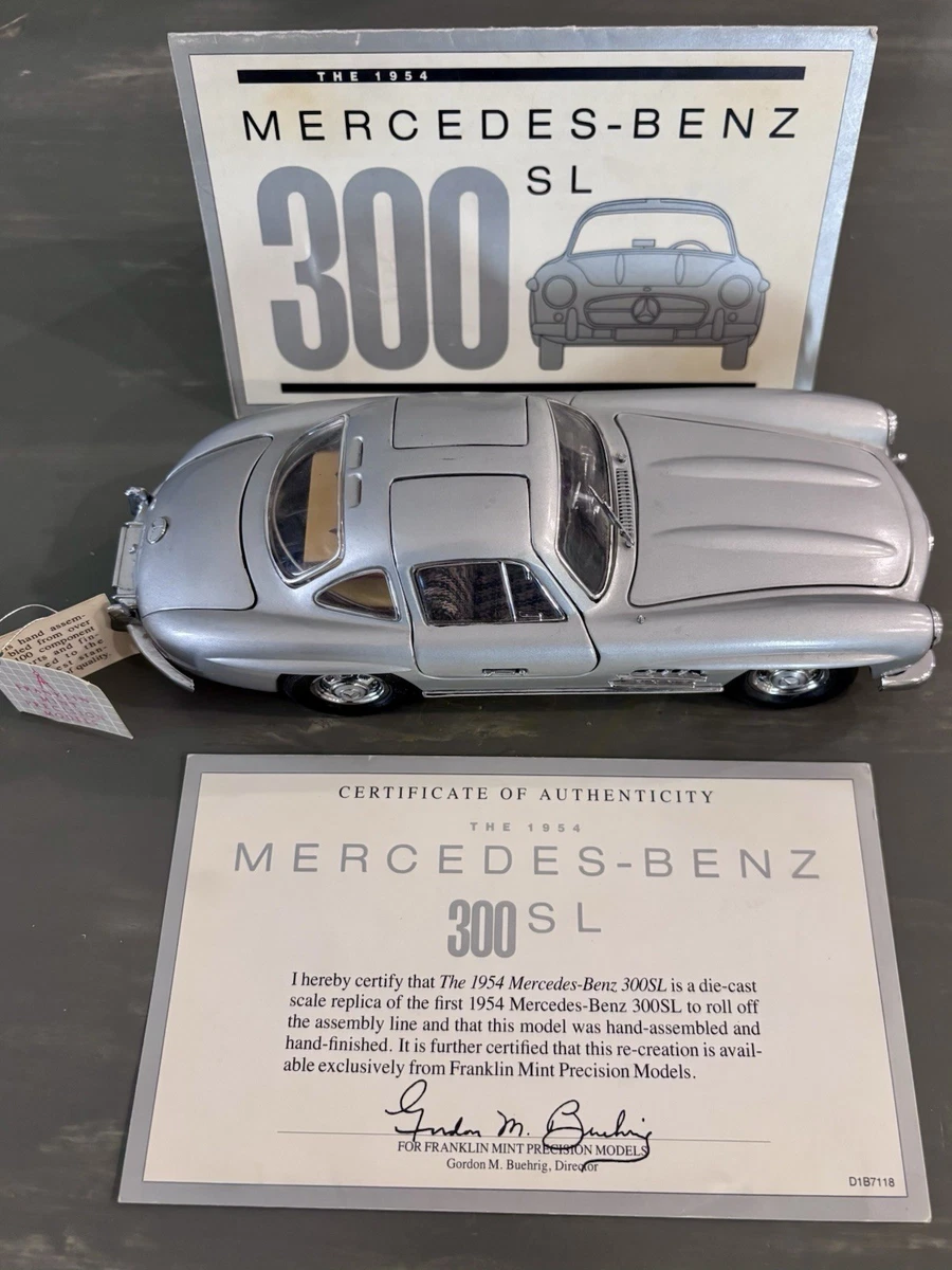 Franklin Mint Mercedes-Benz 1:24 Diecast & Toy Vehicles for sale