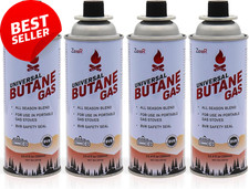 Butane Fuel Canister 13.4oz Cartridge for Portable Stoves  Torches