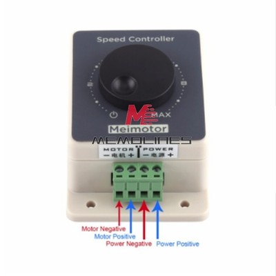 DC10V-60V 20A Modulator PWM Speed Controller Waterproof Motor Speed Controller #