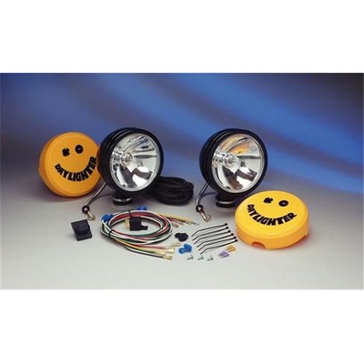 KC HILITE 238 Daylighter Black 100W Spot Beam Light System