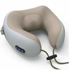 Cuscino Massaggiatore Massaggiante Cervicale Collo Portatile Ricaricabile USB