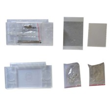 Transparent Full Housing Shell Case Replacement Kit for Nintendo DS Lite NDSL B