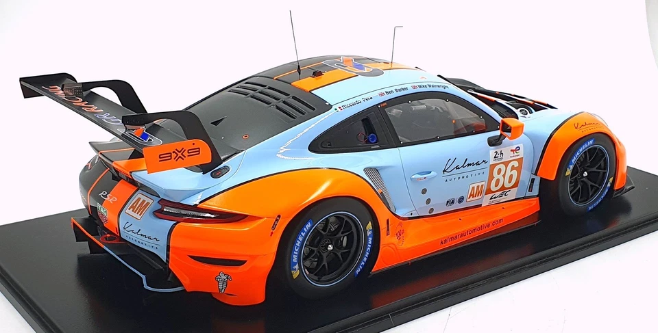 Spark 1/12 Scale 12S046 - Porsche 911 RSR Gr Racing Le Mans Gulf 2023 #86 - Image 3 of 4