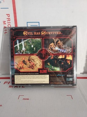 Diablo II (PC) Blizzard Entertainment 3 Discs + Jewel Case No