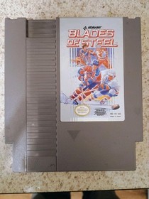 Solo cartucho Blades of Steel (NES, 1988). Probado. Funcionando.