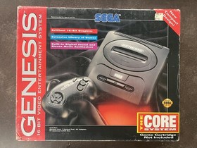 Sega Genesis MK-1631 16-Bit Video Entertainment System Console w/ Box and Manual