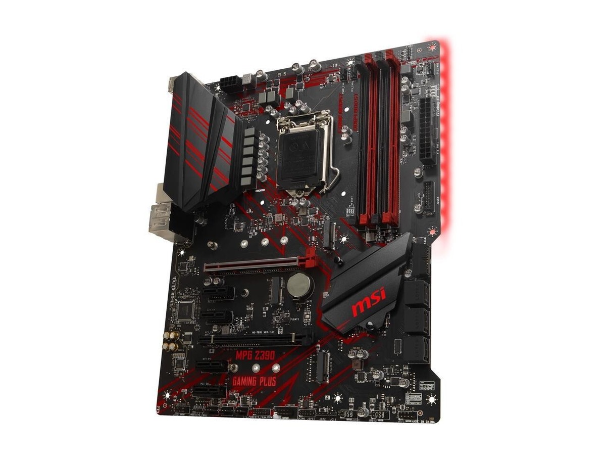 MSI MPG Z390 GAMING PLUS LGA 1151 Intel Z390 SATA 6Gb/s ATX