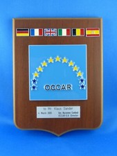 Geschenk Plakette / Erinnerung-Plakette OCCAR-EA (2005)