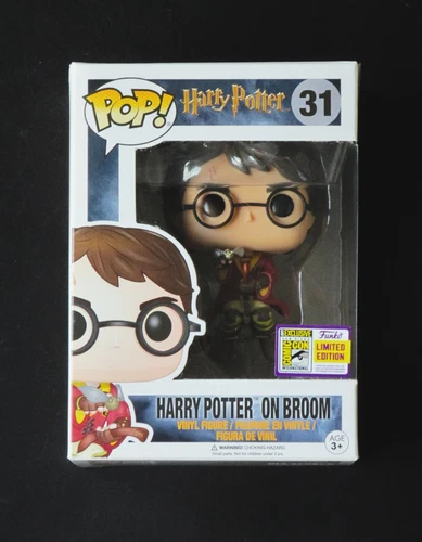 NEW Funko Pop Harry Potter on Broom #31 - Official 2017 SDCC (NM+ Box)