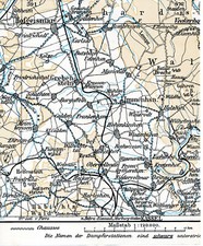 Hofgeismar Grebenstein Kassel 1931 tarjeta parcial Dörnberg Immenhausen Calden Ehrsten