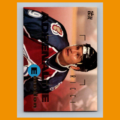 Mike Ricci #41 1995 SkyBox E-Motion Colorado Avalanche Hockey Card NHL NM