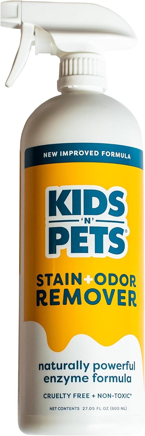 KIDS 'N' PETS Stain & Odor Remover 27 fl oz - Non-Toxic, Child Safe, No Chemical