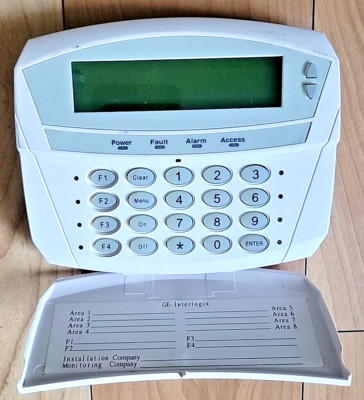 GE Interlogix  Keypad AL-1103 Alliance LCD Security Control - TESTED