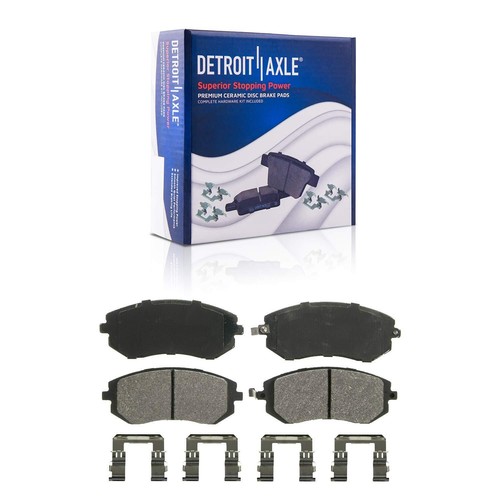 Front Rear Disc Rotor Brake Pad +20pc Lug Nut for Subaru Forester Legacy Impreza - Picture 5 of 8