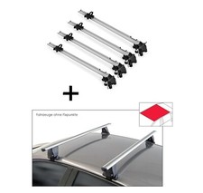 4x Fahrradträger Bike Pro+Dachträger VDP Delta für für Hyundai Ioniq AE 4Türer a