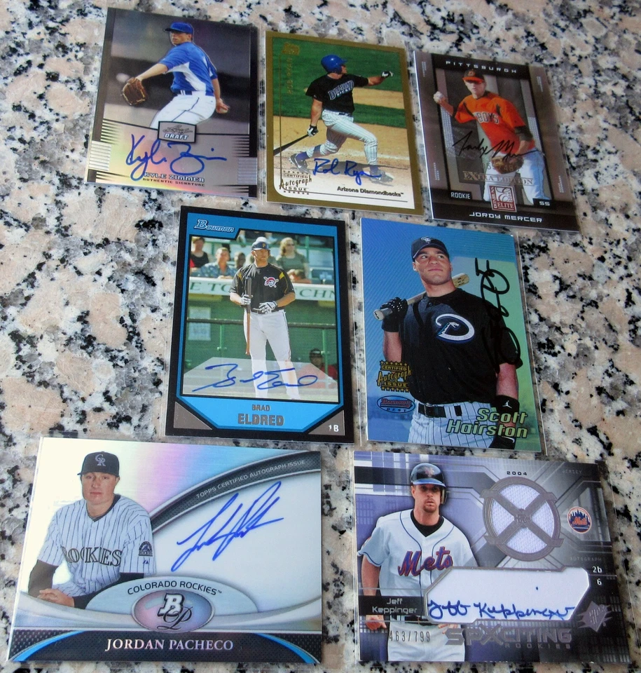 25 сертифицированных бейсбольных карточек с автографами дебютантов RC SP отлично подходят для перепродажи 🔥🔥🔥$$ - Изображение 3 из 3