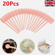 20Pcs Teaspoon Measuring Spoons - Bulk Plastic Scoops for Coffee, Spice Jars UK