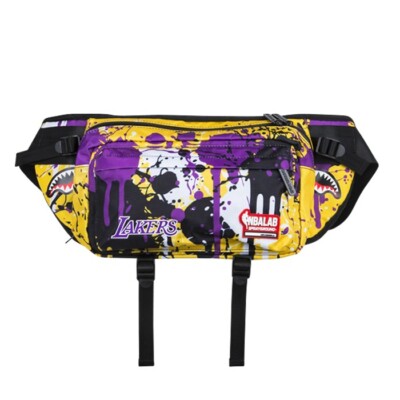Brand New SPRAYGROUND NBA Los Angeles Lakers Crossbody Bag