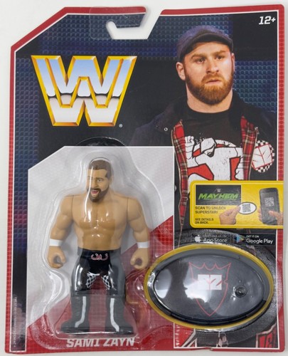 2017 MATTEL RETRO WWE SERIES 4 SAMI ZAYN SEALED MO...