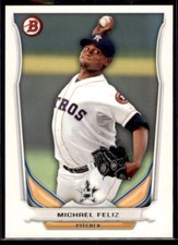 2014 Bowman Draft Top Prospects Michael Feliz #TP-76 Houston Astros