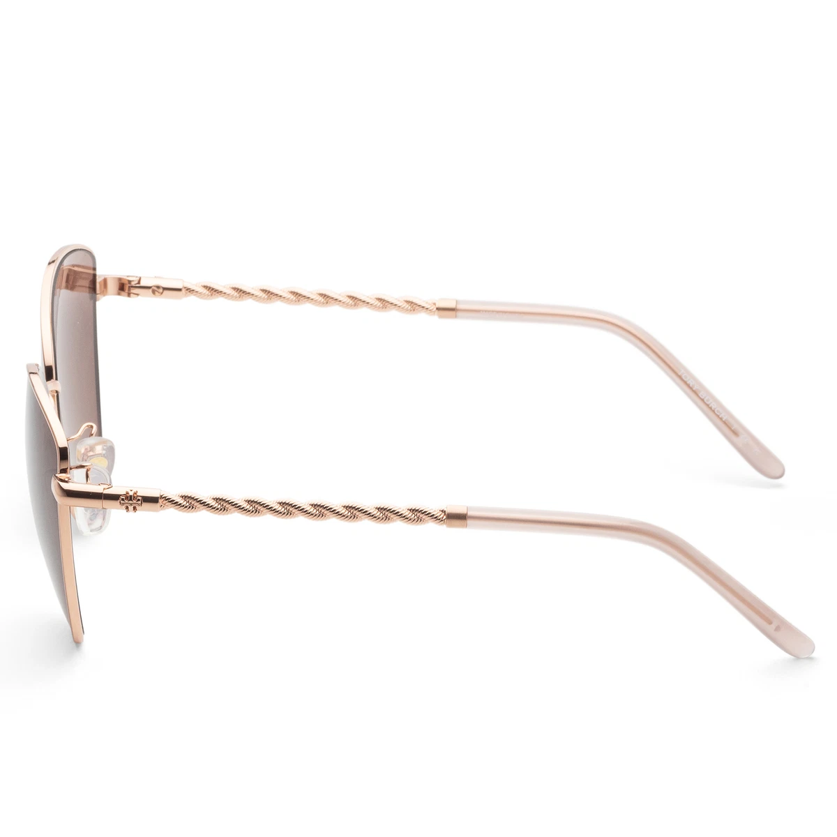 Tory burch 2025 rose gold sunglasses