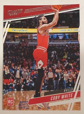 Coby White NBA Trading Card 2019-20 Panini Chronicles Prestige #66 Rookie Bulls