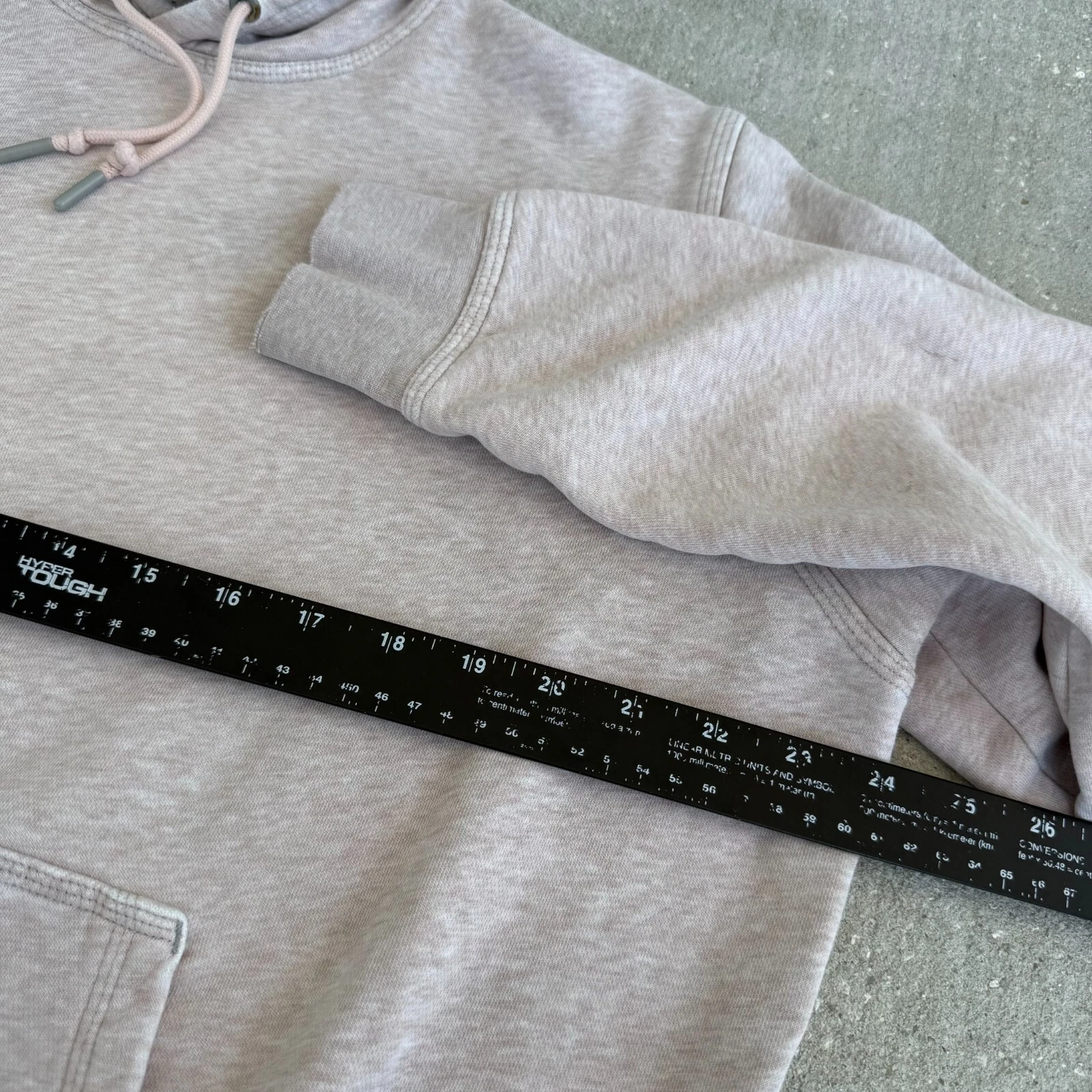 OFF WHITE Felpa Nike unisex grigia con cappuccio manica lunga felpa con cappuccio tempo libero casual XL