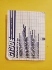Vintage GI Joe Cobra Conquest X30 Blue Prints Instructions
