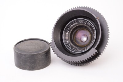 Objectif Kinoptik Apochromat 18mm F/2 Monture Caméflex Pour Film 16mm, état Propre