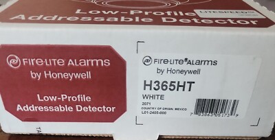 Firelite H365HT Heat Detector FIRE ALARM.  NIB